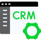 CRM system interface for managing trading users