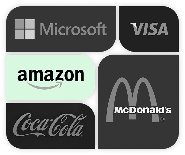 A collection of top company symbols tradable in the funded program