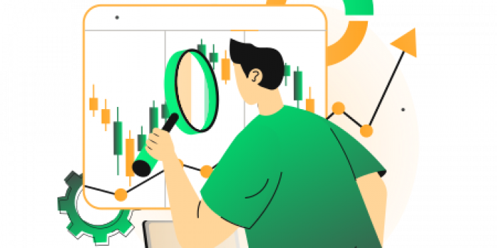 man-examine-candlestick-before-investing-in-stock